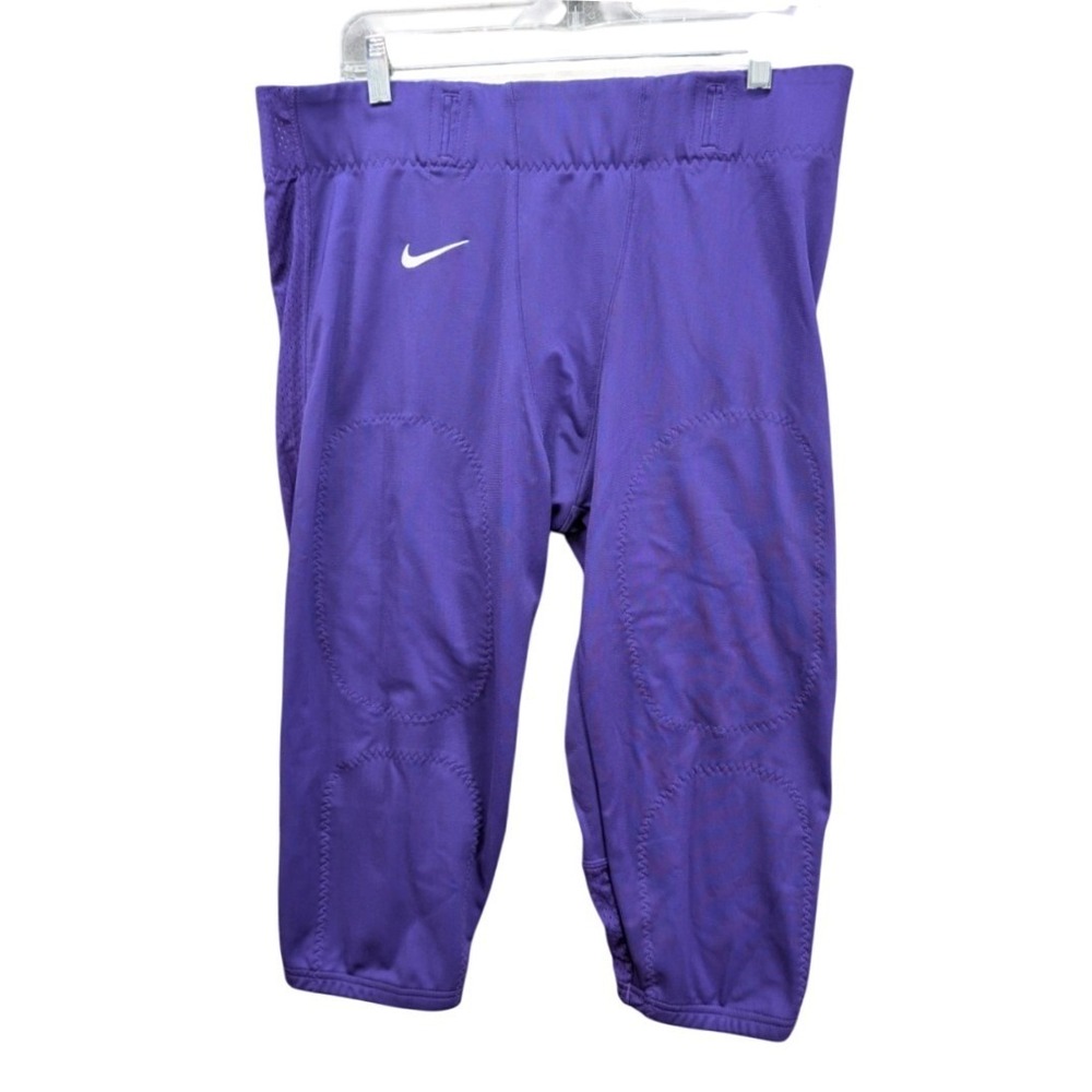 Nike Defender Football Practice Pants Men's Sz 2XL Purple Stretch NWT $65 535705